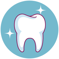 Cosmetic dentistry in Naperville depicted by a shining tooth