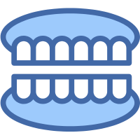 Fixed dentures icon